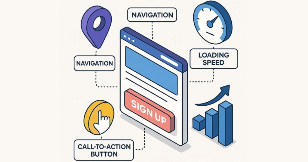 Infografik über den Einfluss von WordPress-Design auf Conversion-Raten.